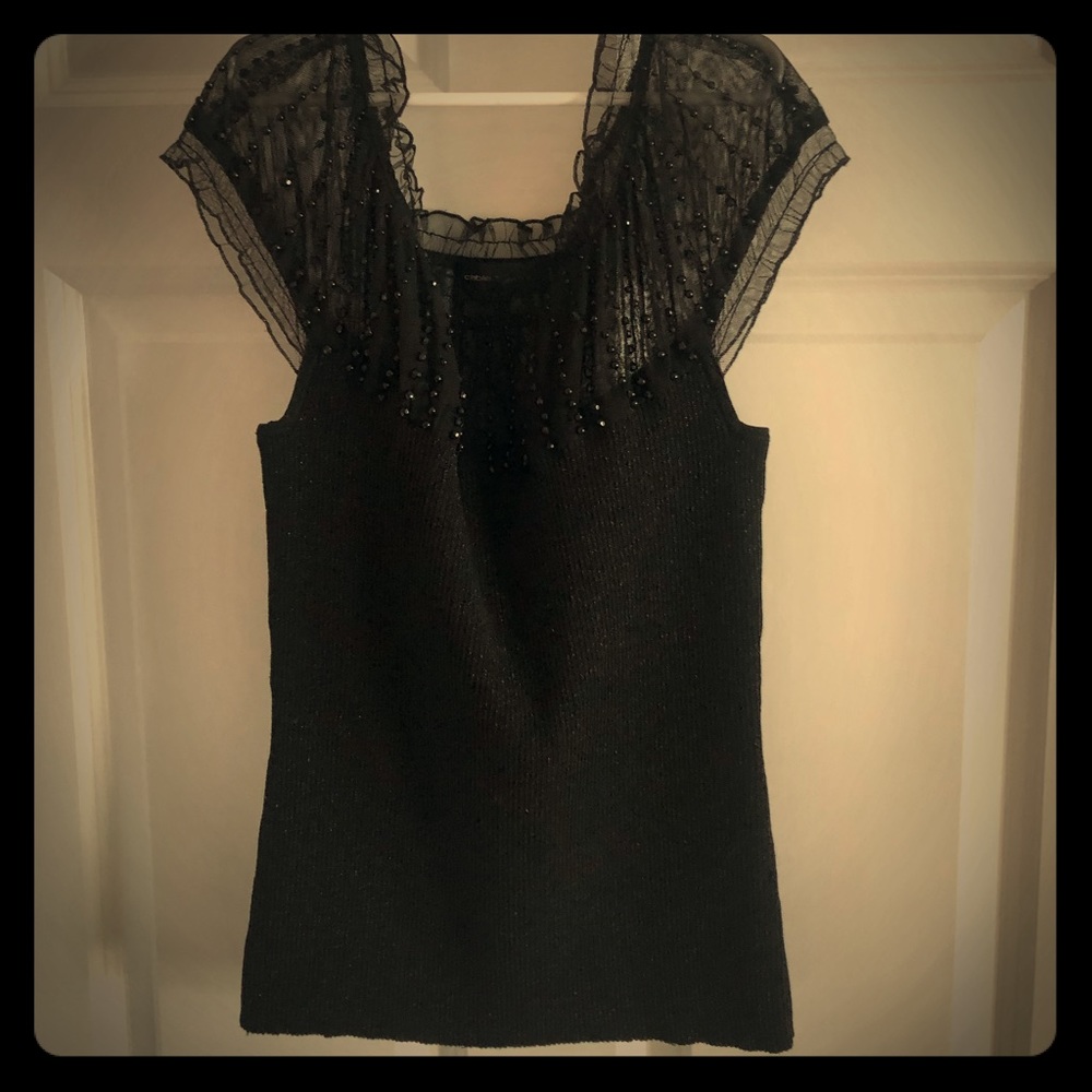 Black dress tank